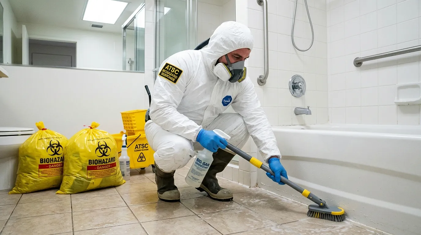 Decontamination equipment deployed for Blood Cleanup in New Whiteland